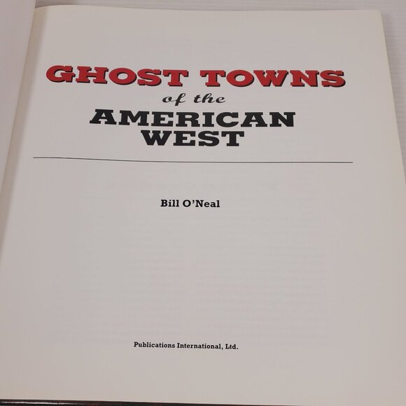 Ghost Towns & Legends of the Old West Book Set VTG Western History & Ghost Stori - Picture 2 of 10
